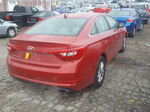 2017 Hyundai Sonata Se Red vin: 5NPE24AF4HH532179