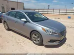 2017 Hyundai Sonata   Silver vin: 5NPE24AF4HH565554