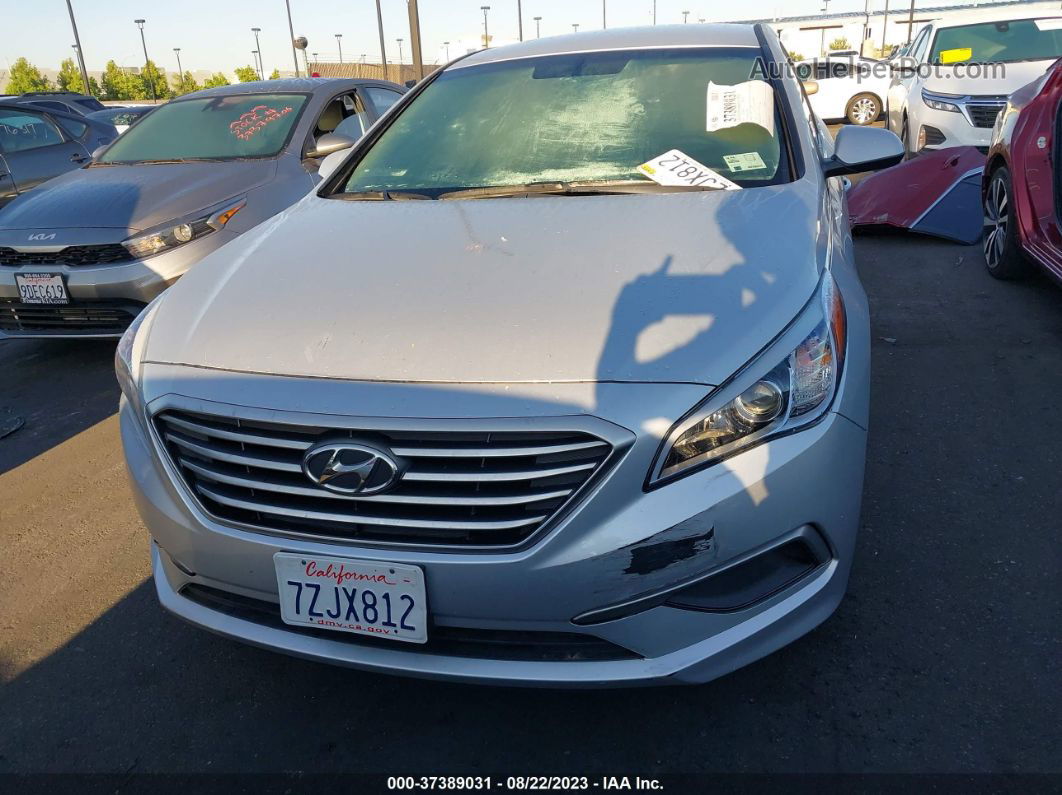 2017 Hyundai Sonata Se Silver vin: 5NPE24AF4HH569121