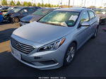 2017 Hyundai Sonata Se Серебряный vin: 5NPE24AF4HH569121