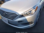 2017 Hyundai Sonata Se Silver vin: 5NPE24AF4HH569121