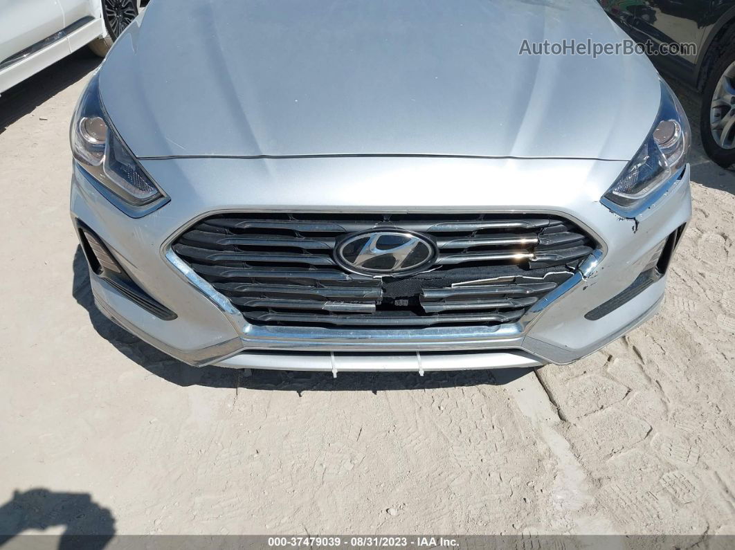 2018 Hyundai Sonata Se Silver vin: 5NPE24AF4JH599905