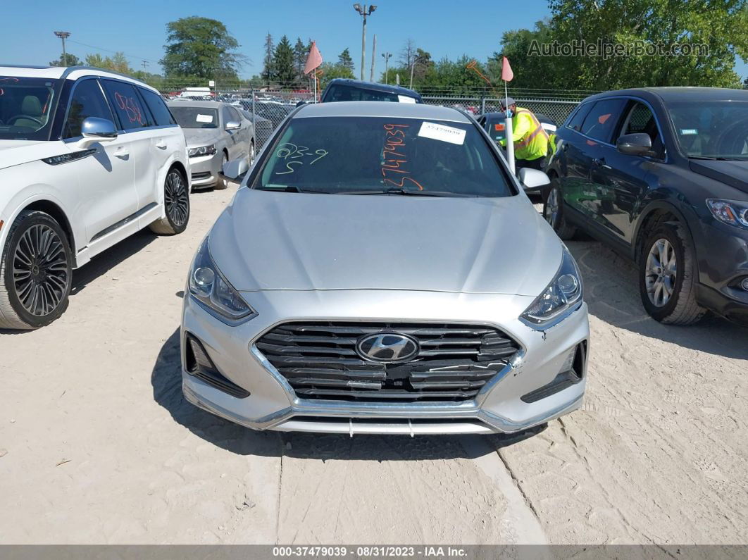 2018 Hyundai Sonata Se Silver vin: 5NPE24AF4JH599905