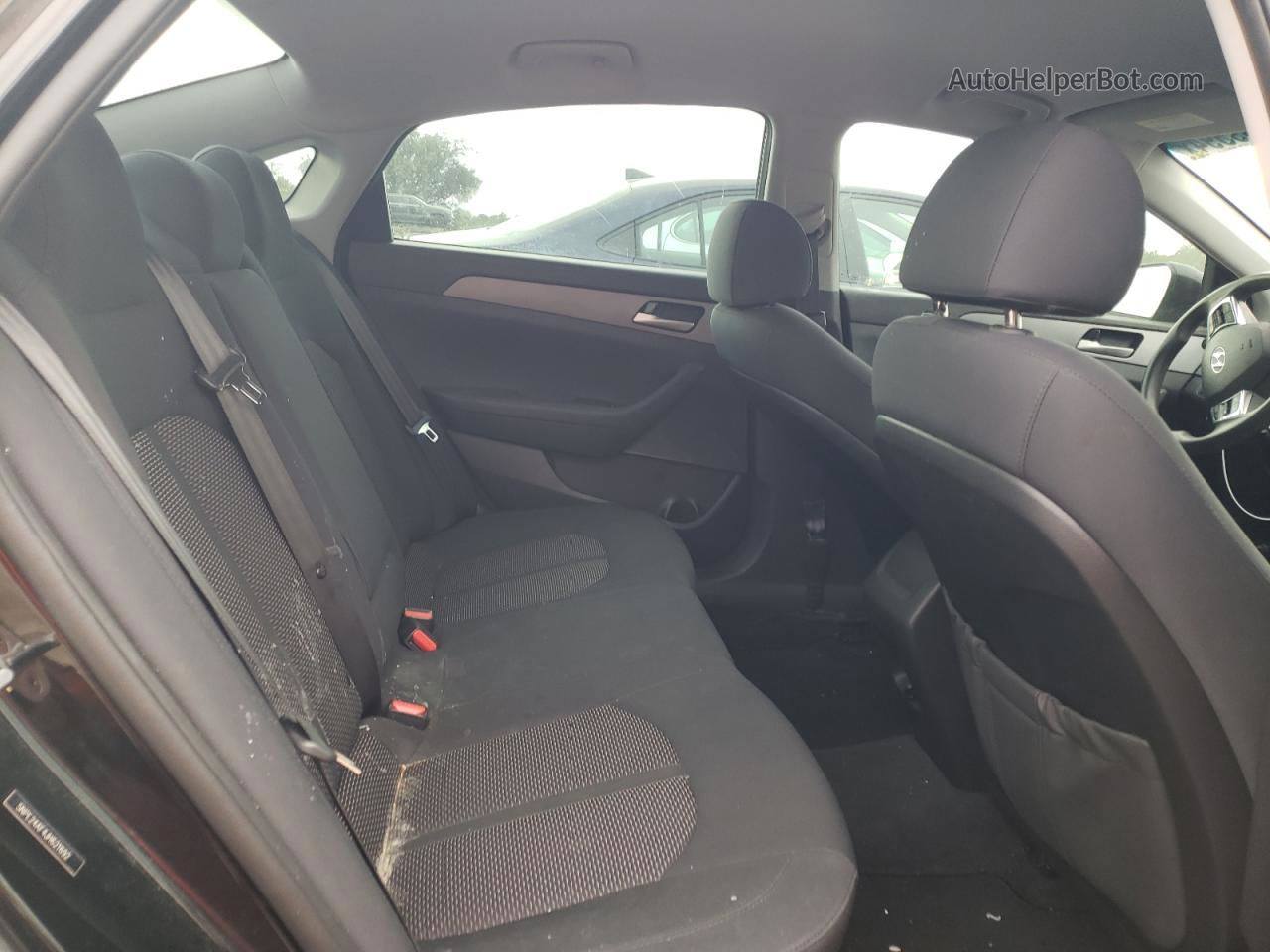 2018 Hyundai Sonata Se Black vin: 5NPE24AF4JH621692