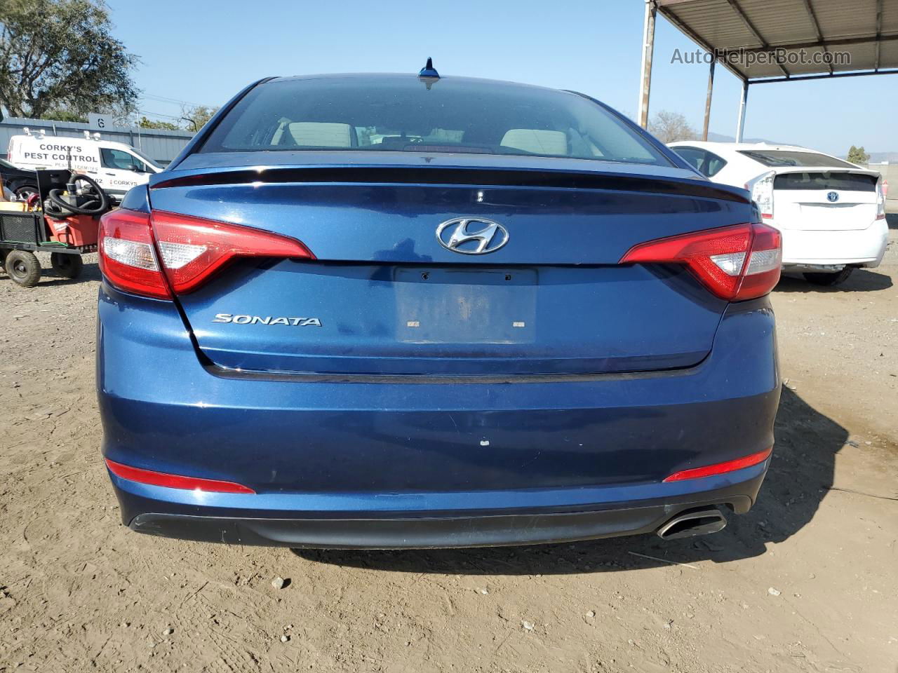 2017 Hyundai Sonata Se Blue vin: 5NPE24AF5HH459713