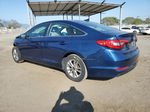 2017 Hyundai Sonata Se Blue vin: 5NPE24AF5HH459713