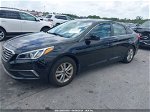 2017 Hyundai Sonata Se Черный vin: 5NPE24AF5HH480240