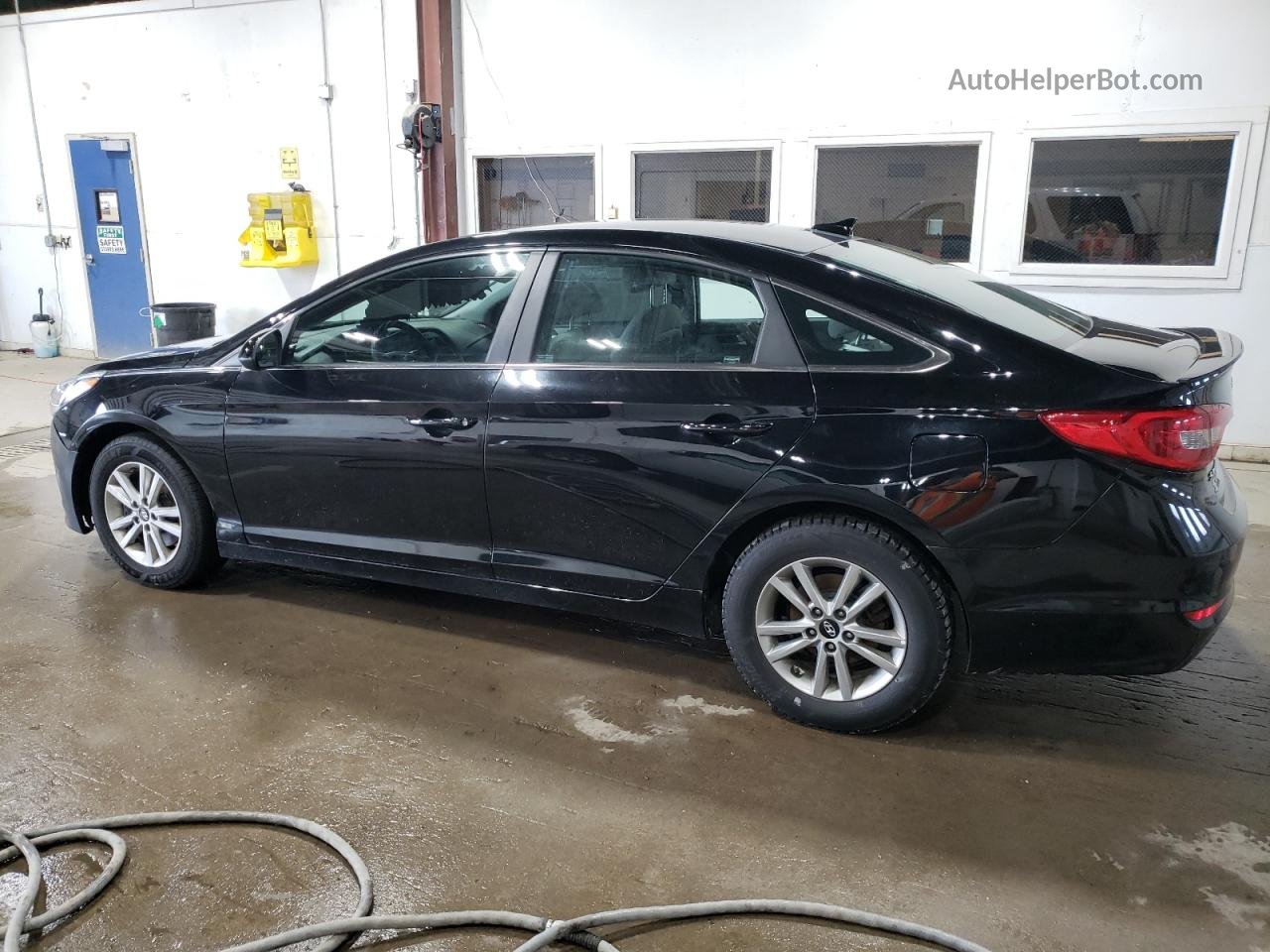 2017 Hyundai Sonata Se Черный vin: 5NPE24AF5HH550707