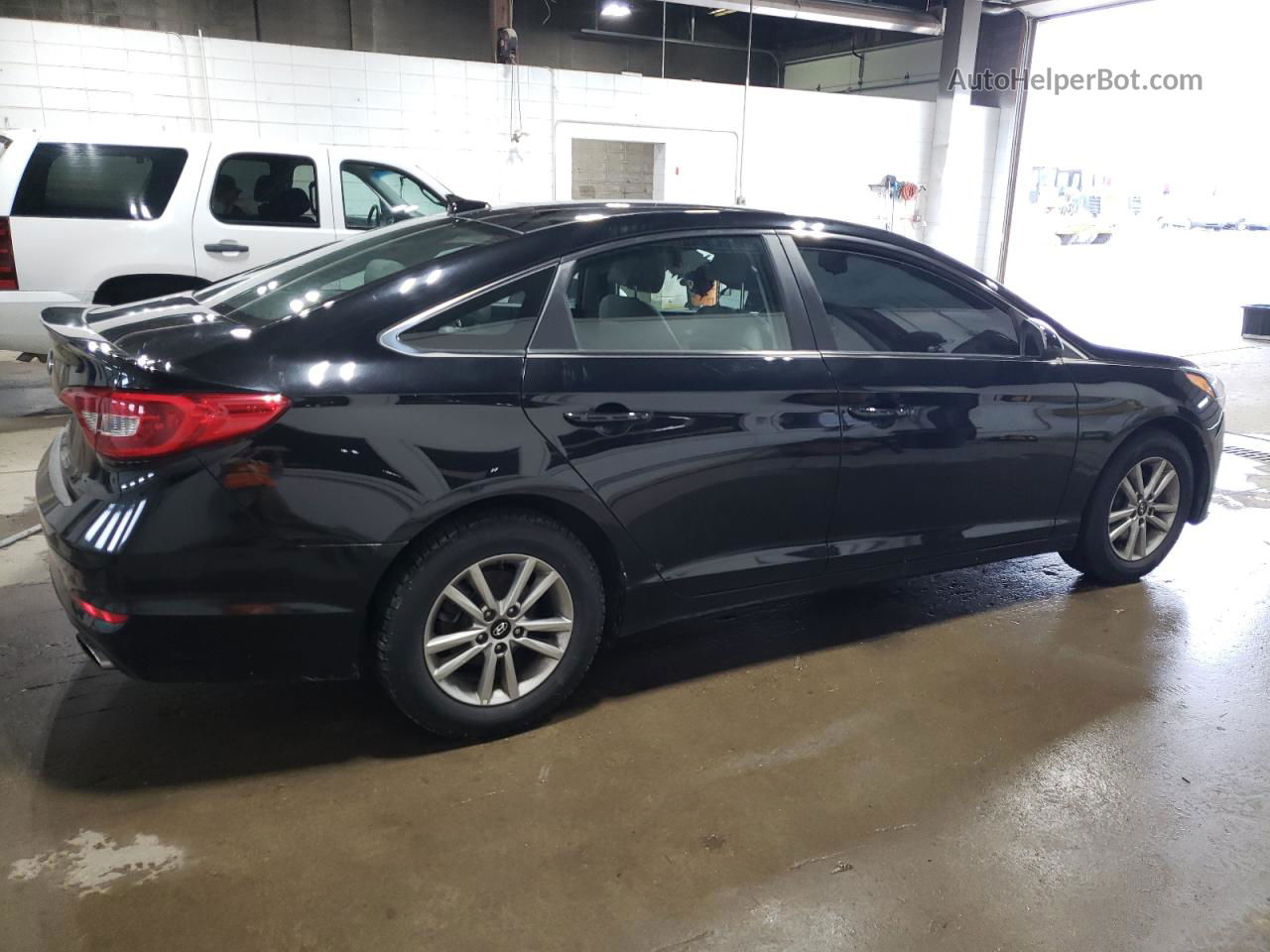 2017 Hyundai Sonata Se Черный vin: 5NPE24AF5HH550707