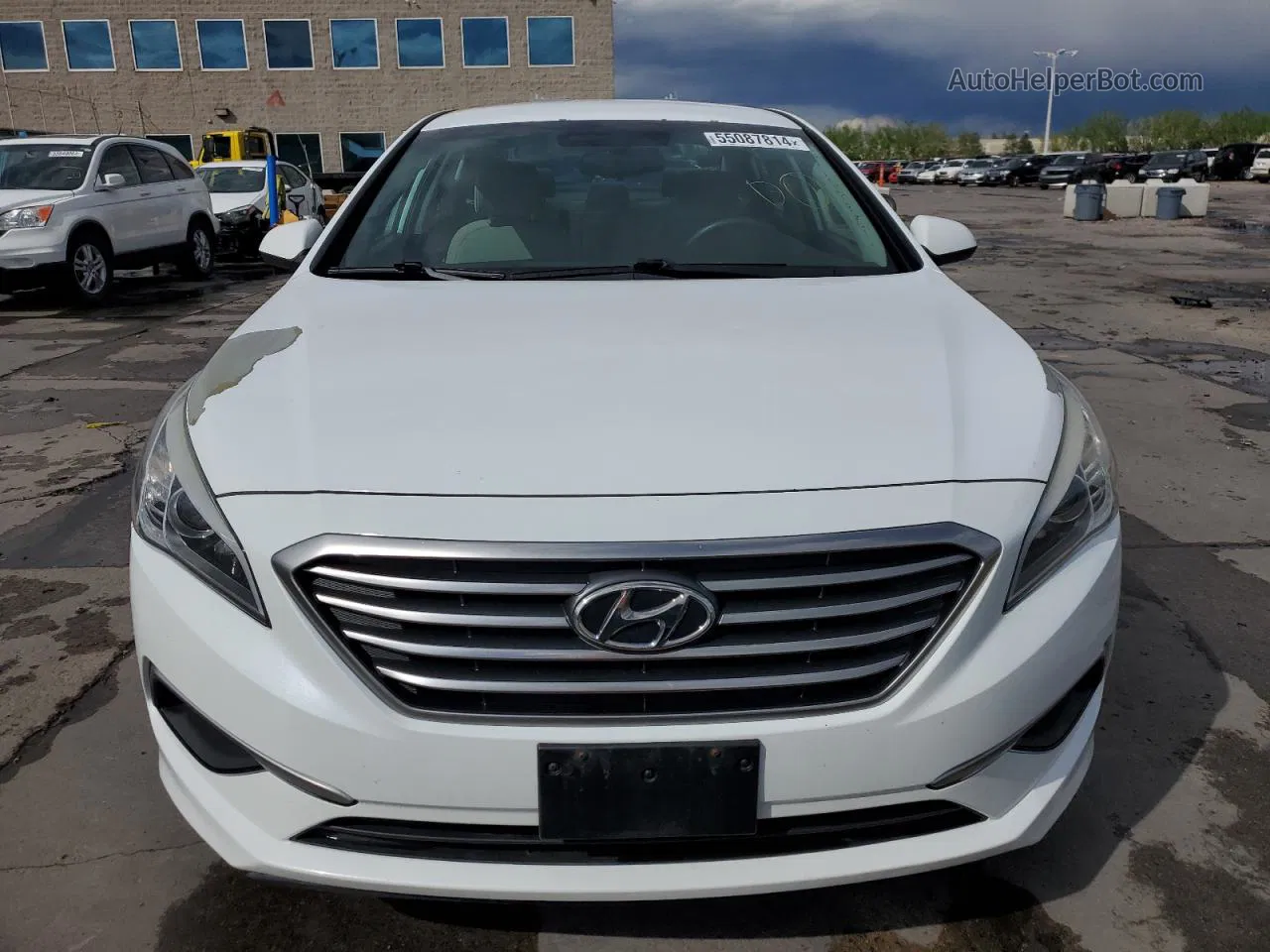 2017 Hyundai Sonata Se White vin: 5NPE24AF5HH575686