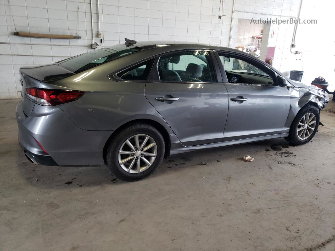 2018 Hyundai Sonata Se Серый vin: 5NPE24AF5JH680198