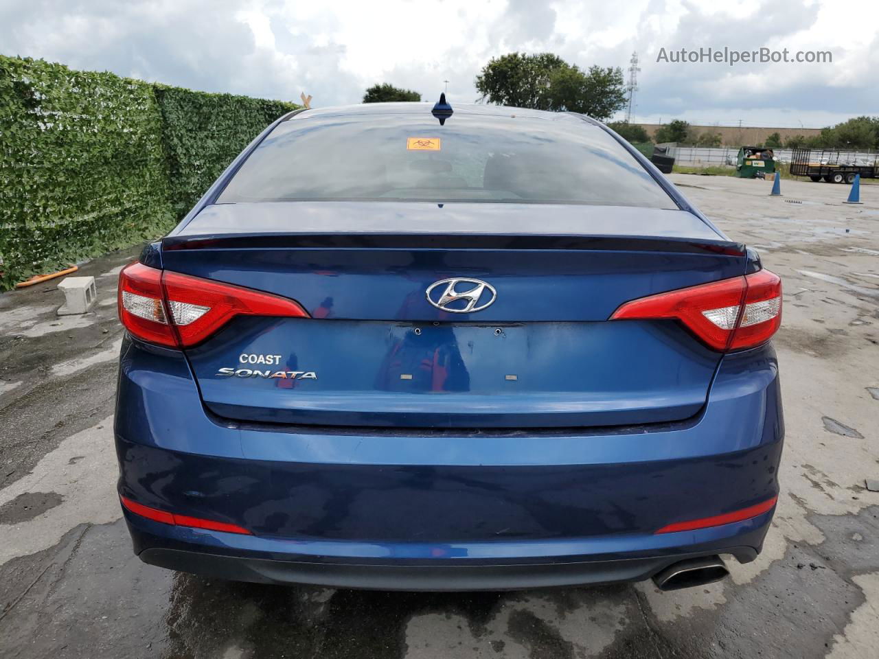 2017 Hyundai Sonata Se Blue vin: 5NPE24AF6HH459266