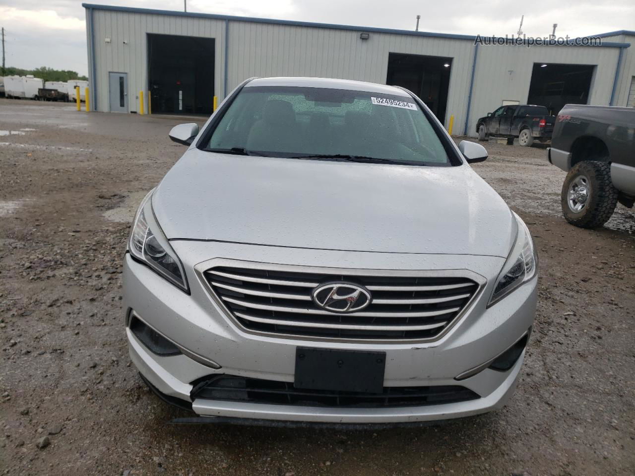 2017 Hyundai Sonata Se Silver vin: 5NPE24AF6HH461681