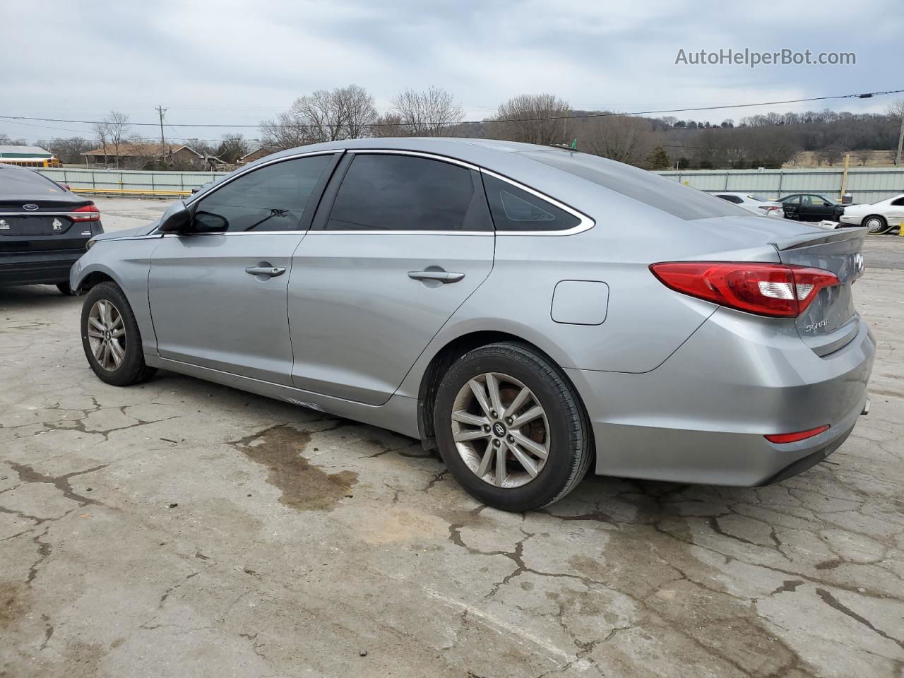 2017 Hyundai Sonata Se Gray vin: 5NPE24AF6HH463317