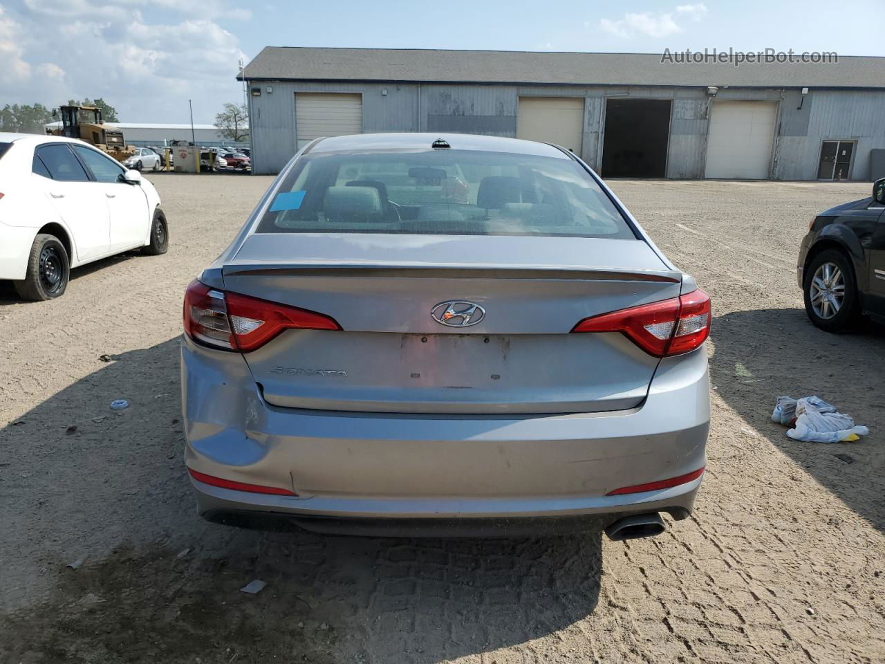 2017 Hyundai Sonata Se Серый vin: 5NPE24AF6HH463768