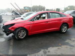 2017 Hyundai Sonata Se Red vin: 5NPE24AF6HH470042