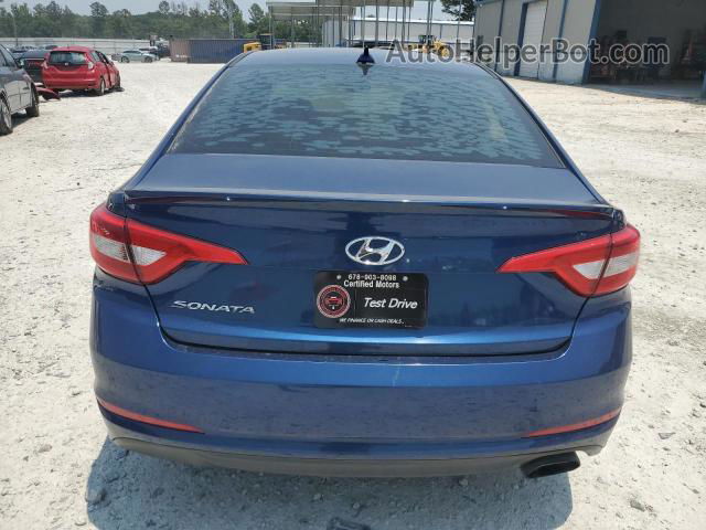 2017 Hyundai Sonata Se Blue vin: 5NPE24AF6HH498827