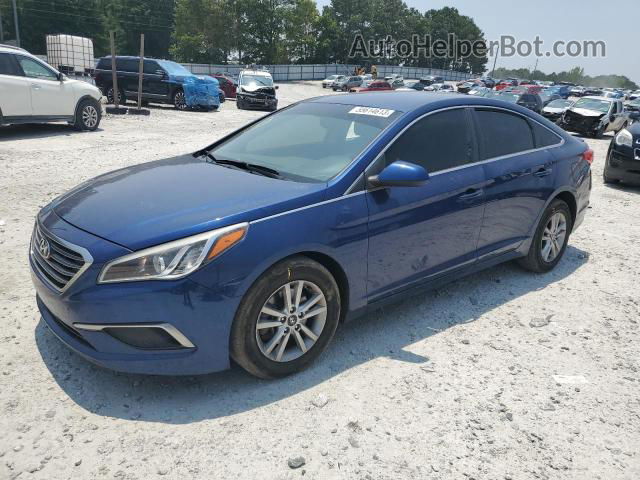 2017 Hyundai Sonata Se Blue vin: 5NPE24AF6HH498827