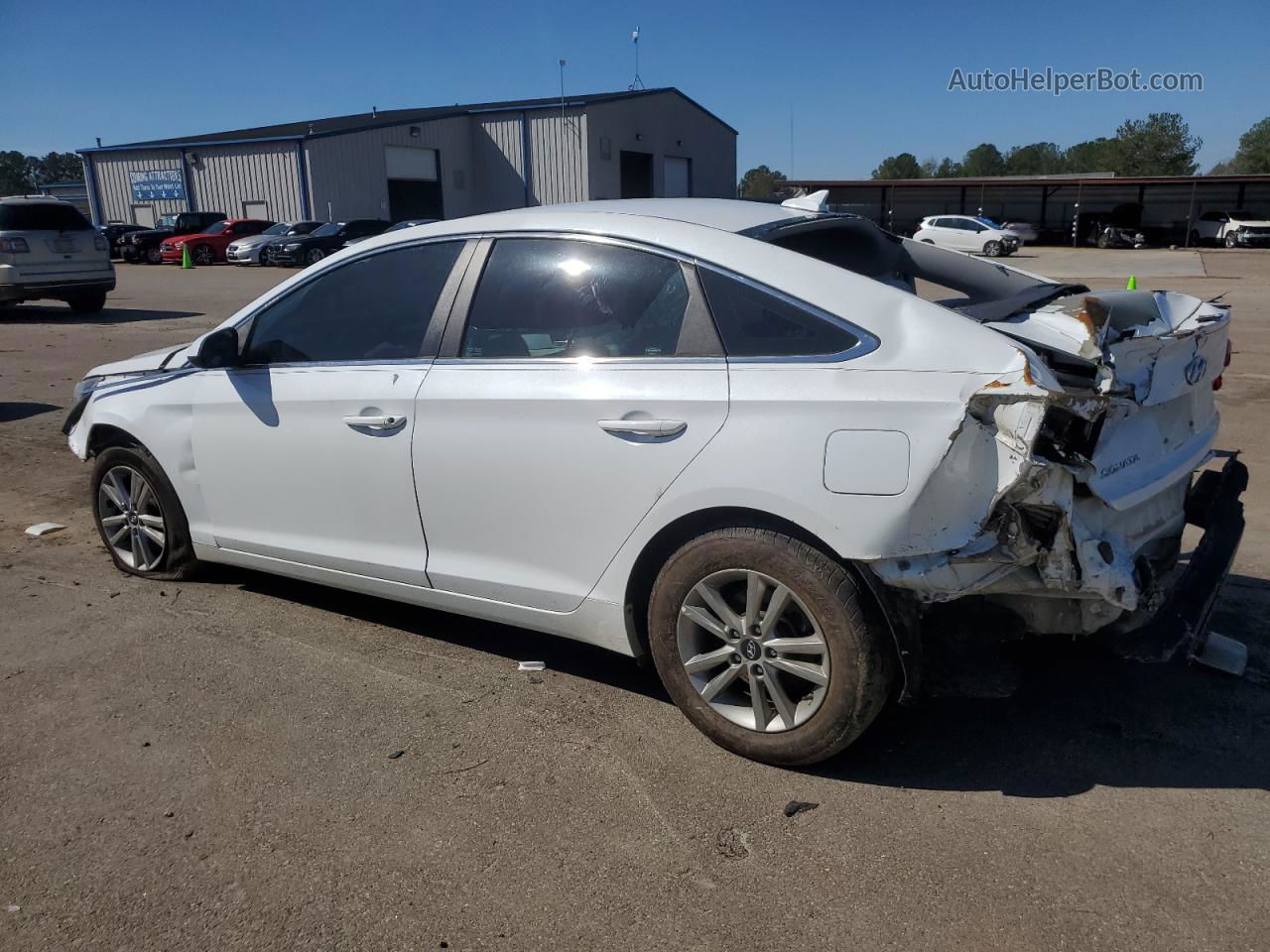 2017 Hyundai Sonata Se White vin: 5NPE24AF6HH513469