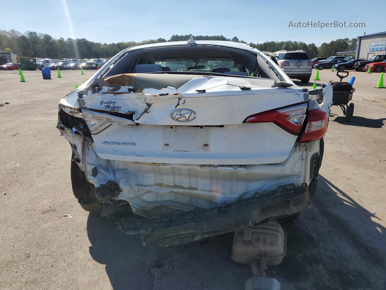 2017 Hyundai Sonata Se White vin: 5NPE24AF6HH513469