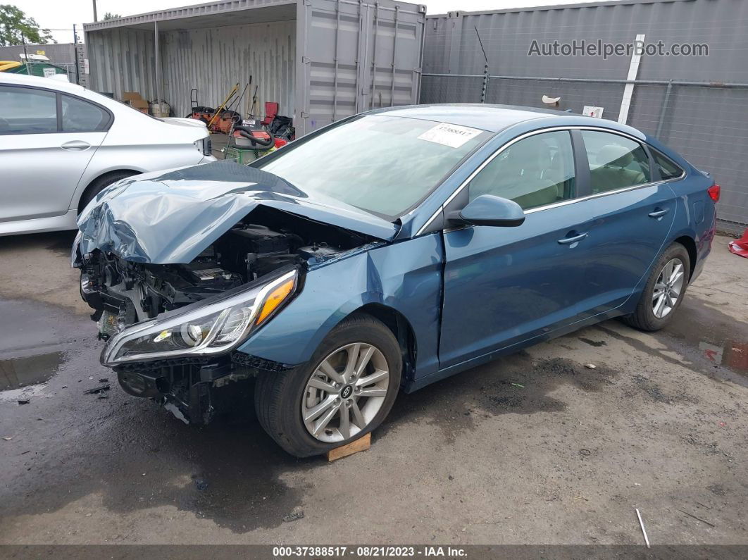 2017 Hyundai Sonata Se Blue vin: 5NPE24AF6HH513746