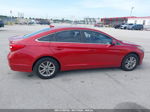 2017 Hyundai Sonata Se Red vin: 5NPE24AF6HH526013