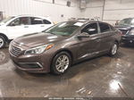 2017 Hyundai Sonata   Серый vin: 5NPE24AF6HH530207