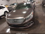 2017 Hyundai Sonata   Серый vin: 5NPE24AF6HH530207