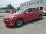 2017 Hyundai Sonata Se Красный vin: 5NPE24AF6HH531292