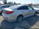 2017 Hyundai Sonata   Gray vin: 5NPE24AF6HH534399