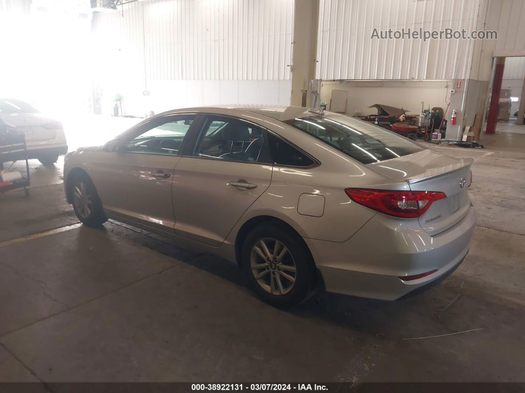 2017 Hyundai Sonata Se Silver vin: 5NPE24AF6HH542129