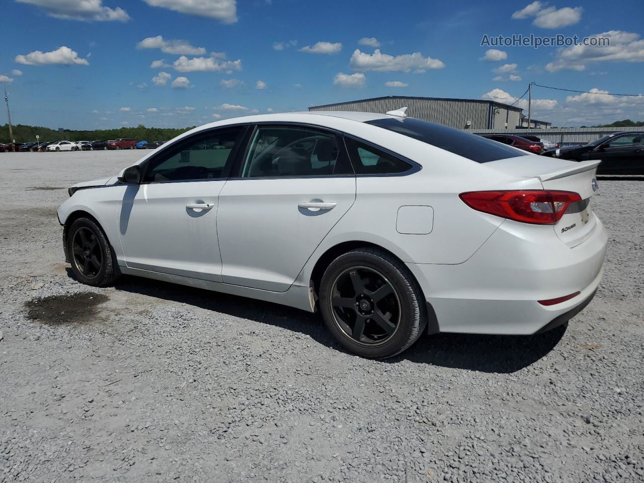 2017 Hyundai Sonata Se White vin: 5NPE24AF6HH568312