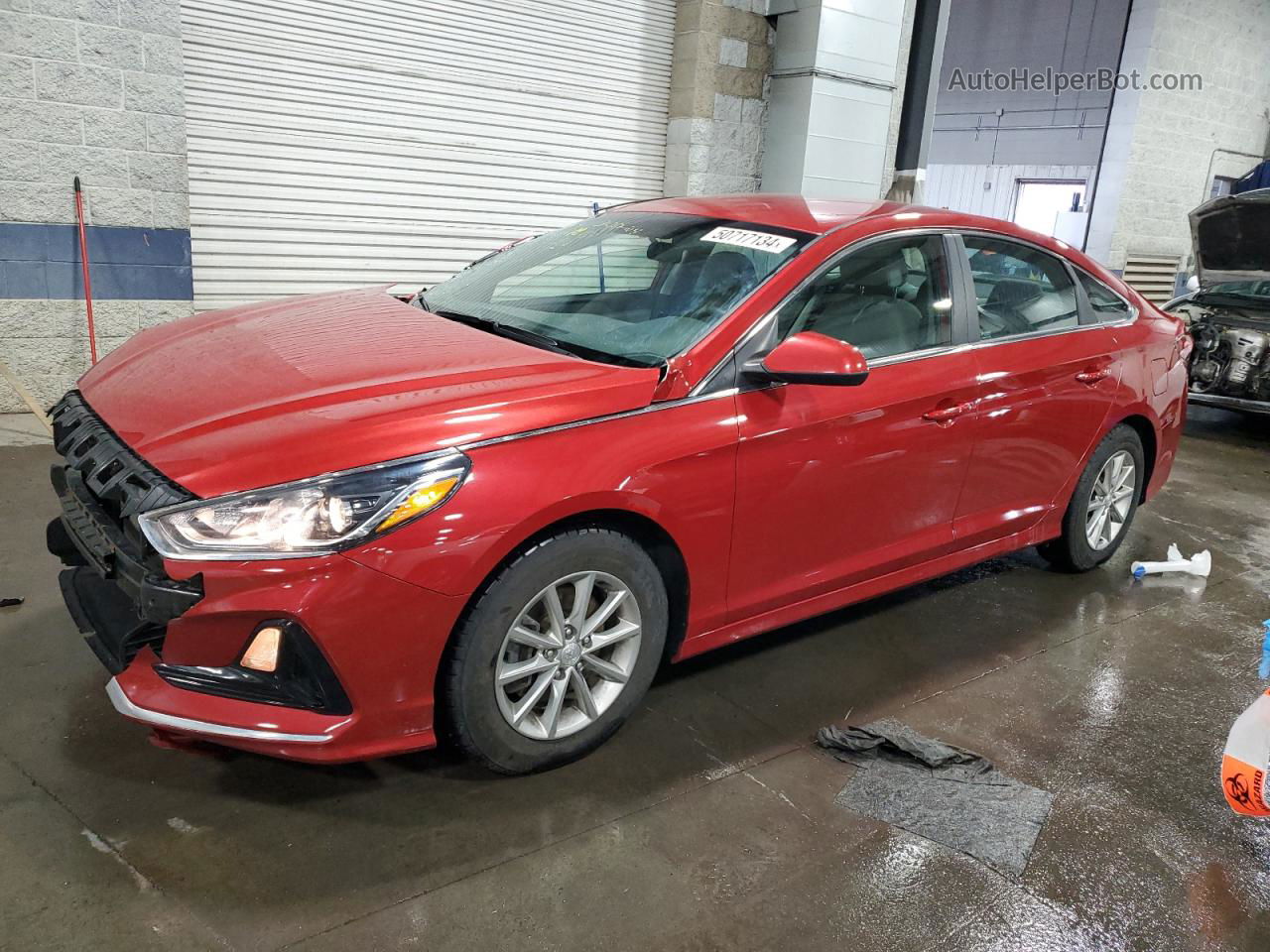 2018 Hyundai Sonata Se Red vin: 5NPE24AF6JH666732