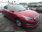 2015 Hyundai Sonata Se Red vin: 5NPE24AF7FH108315