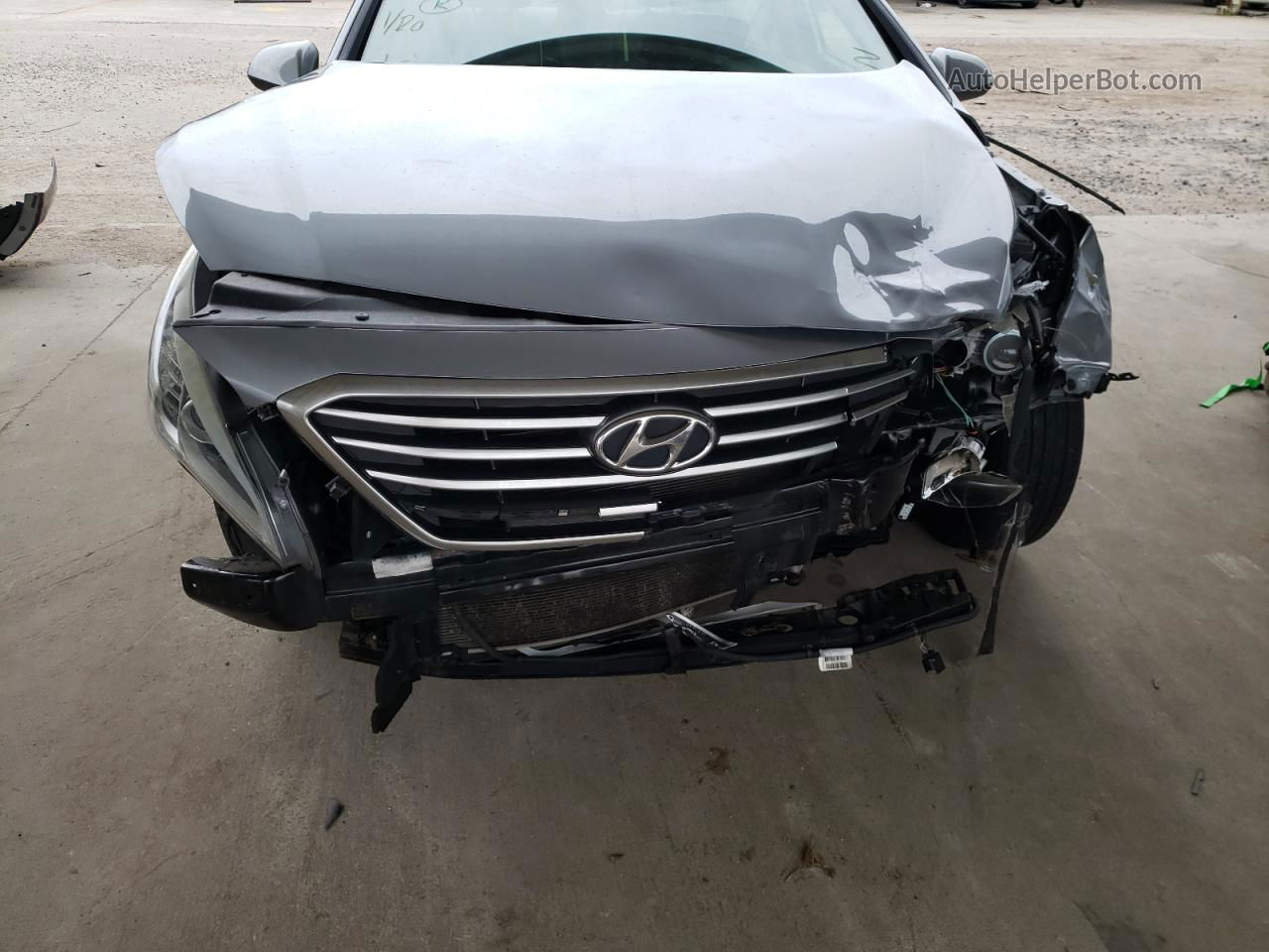 2015 Hyundai Sonata Se Silver vin: 5NPE24AF7FH209709