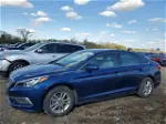 2017 Hyundai Sonata Se Синий vin: 5NPE24AF7HH502982