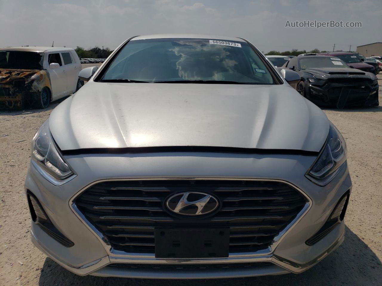 2018 Hyundai Sonata Se Silver vin: 5NPE24AF7JH615644