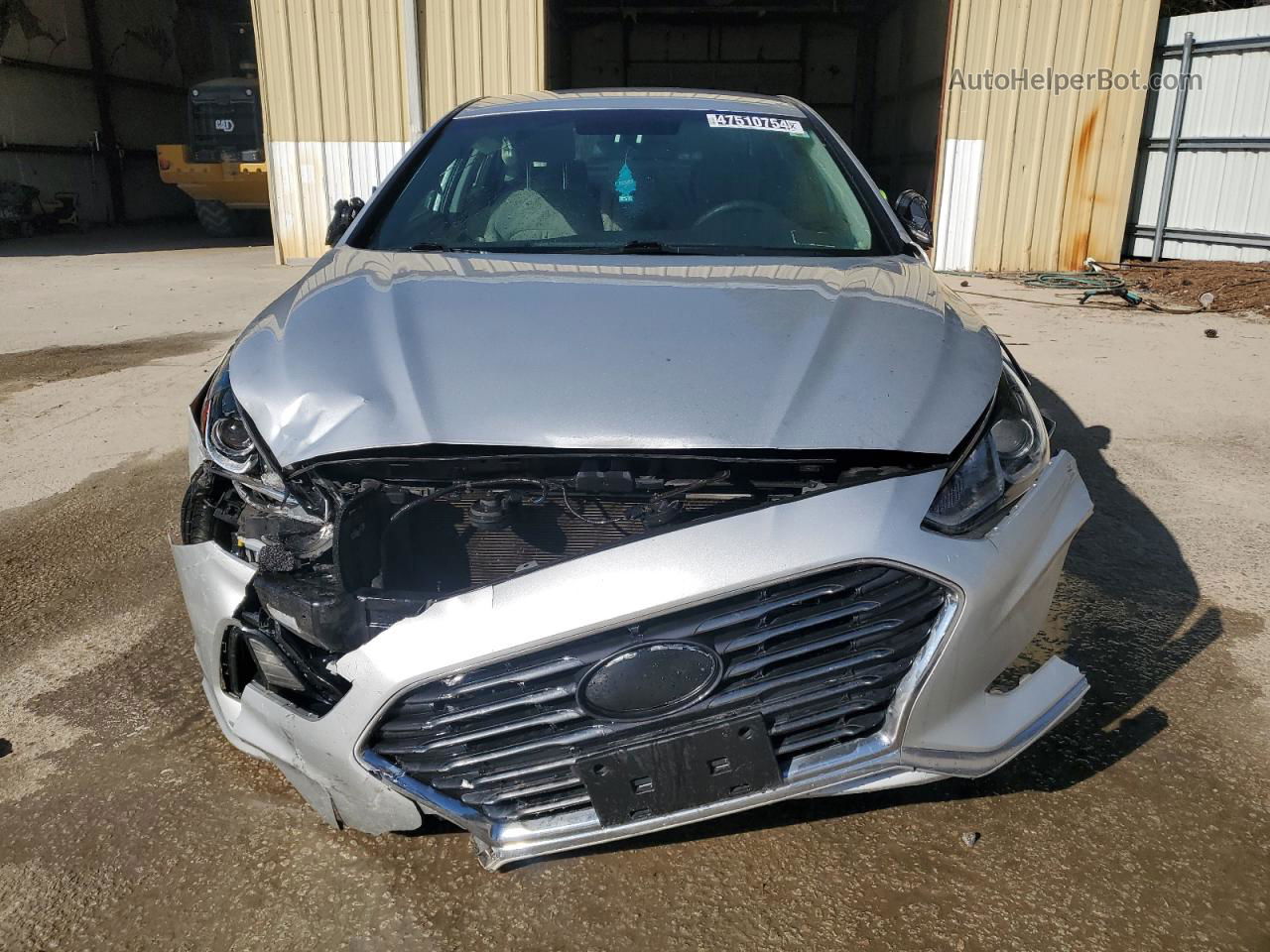 2018 Hyundai Sonata Se Silver vin: 5NPE24AF7JH676329