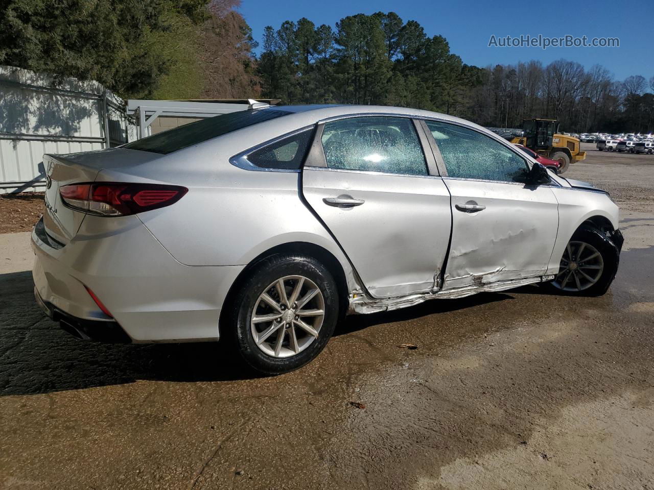 2018 Hyundai Sonata Se Silver vin: 5NPE24AF7JH676329