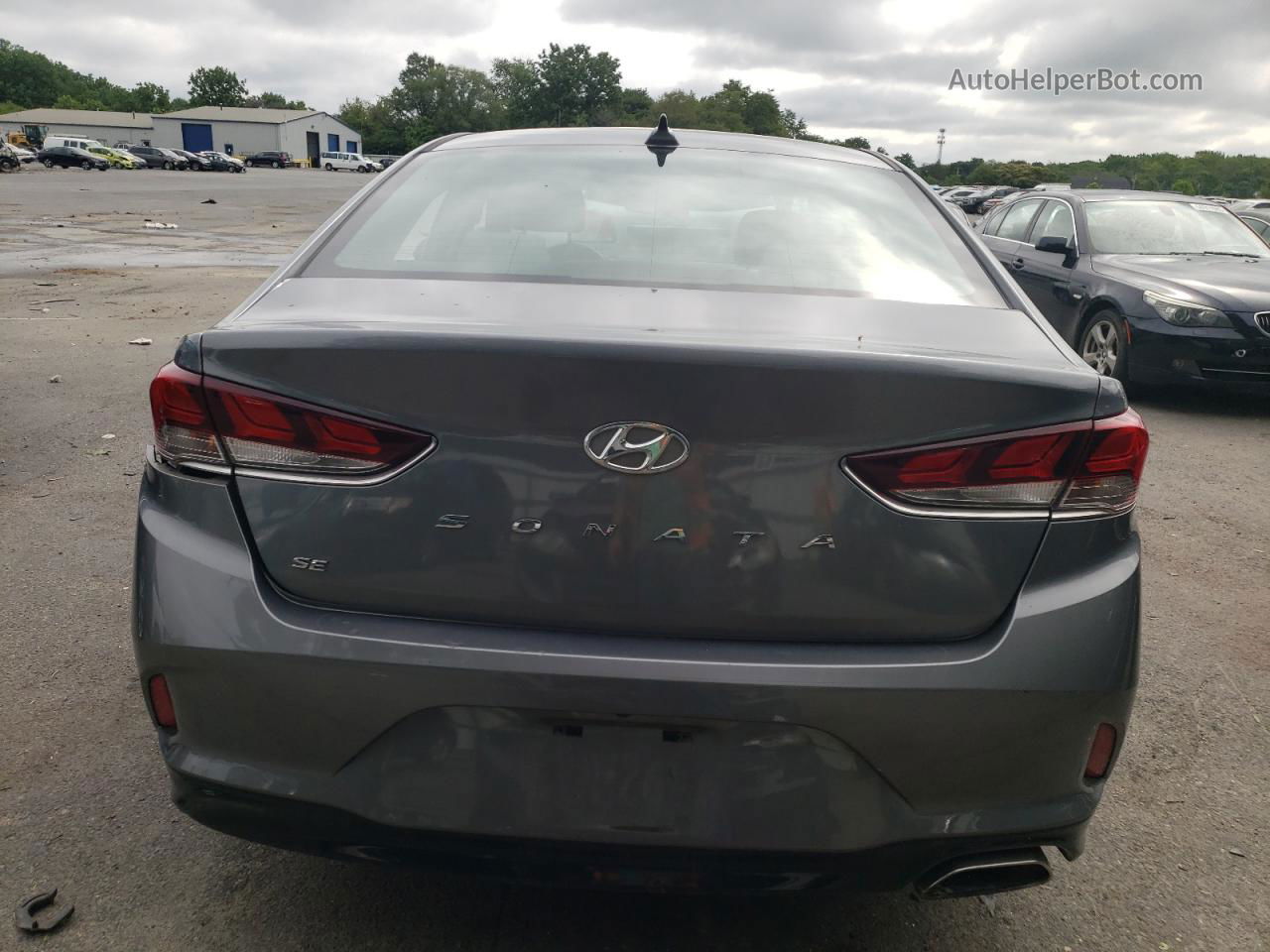 2018 Hyundai Sonata Se Gray vin: 5NPE24AF7JH680994