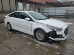 2018 Hyundai Sonata Se White vin: 5NPE24AF7JH708373