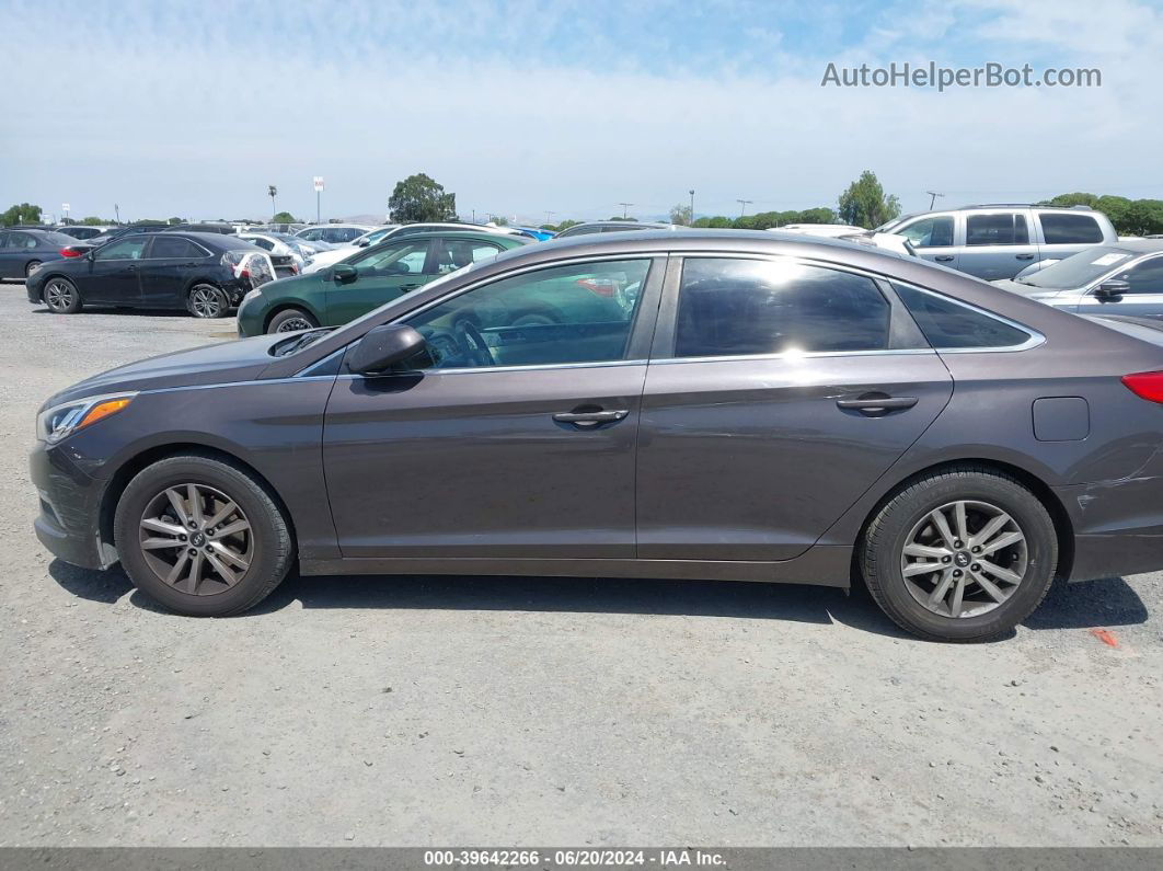 2015 Hyundai Sonata Se Brown vin: 5NPE24AF8FH054006