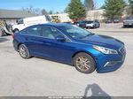 2017 Hyundai Sonata   Синий vin: 5NPE24AF8HH496027