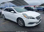 2017 Hyundai Sonata   Белый vin: 5NPE24AF8HH530855