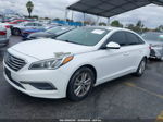 2017 Hyundai Sonata   Белый vin: 5NPE24AF8HH530855