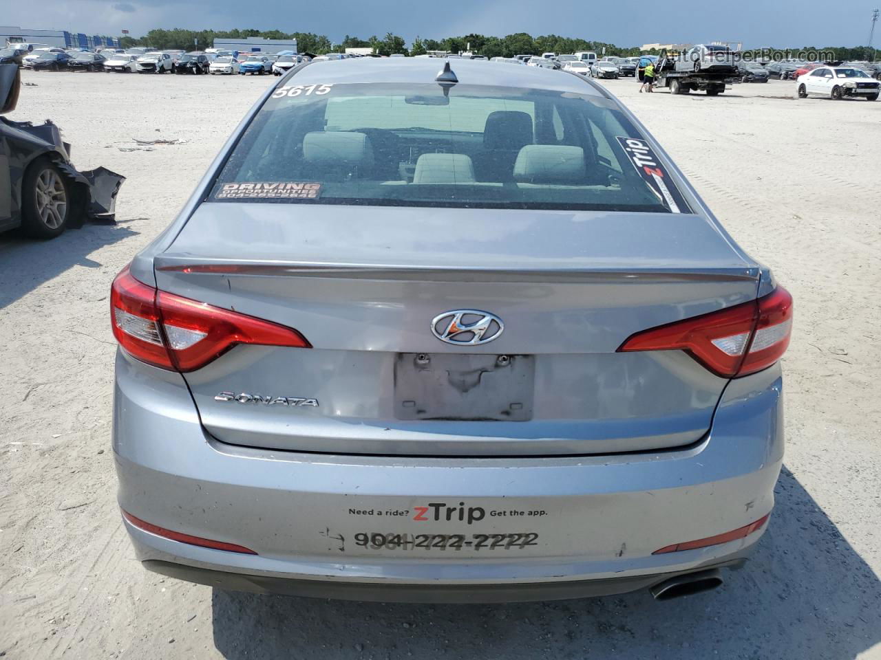 2017 Hyundai Sonata Se Gray vin: 5NPE24AF8HH533349