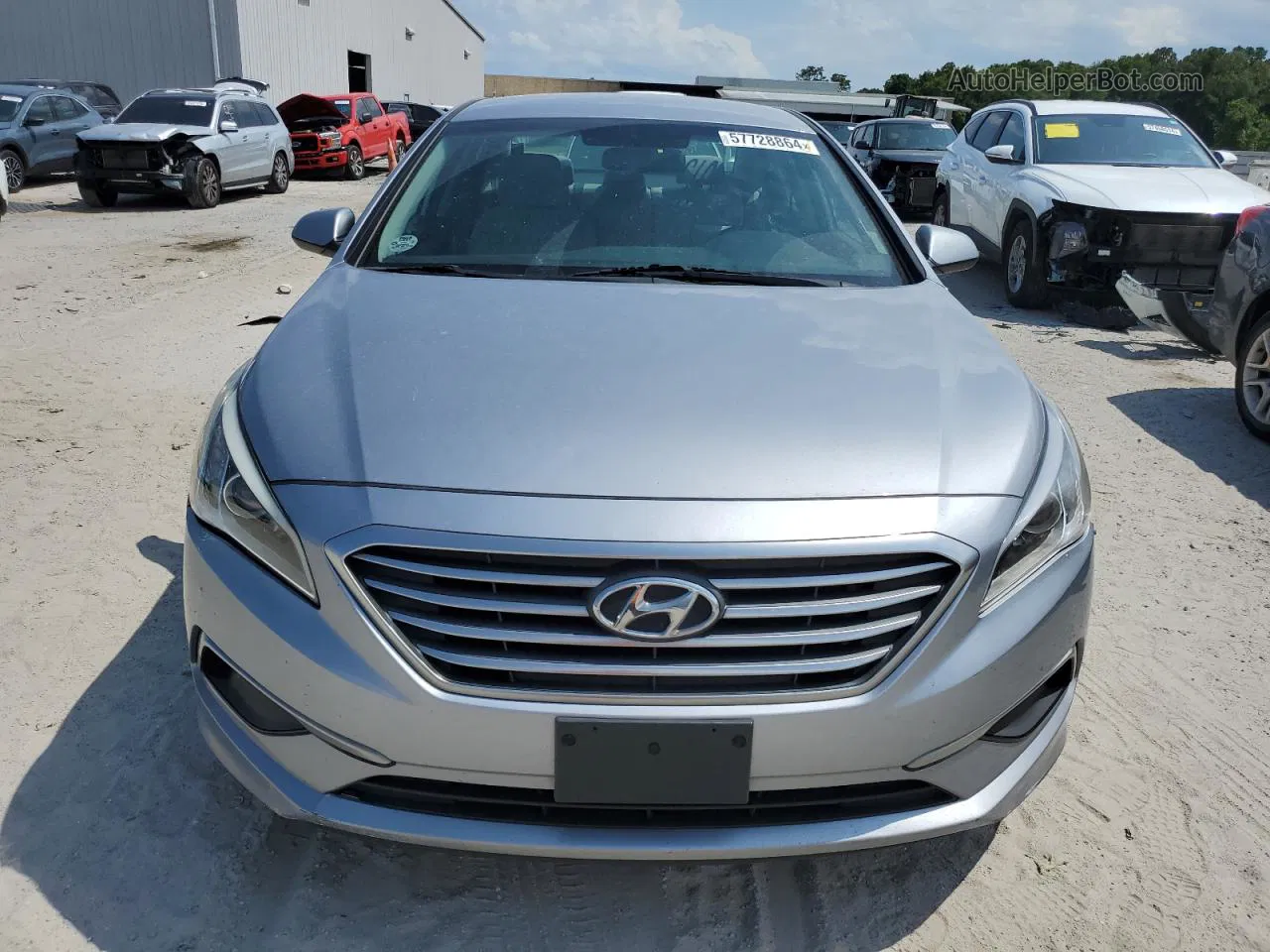 2017 Hyundai Sonata Se Серый vin: 5NPE24AF8HH533349