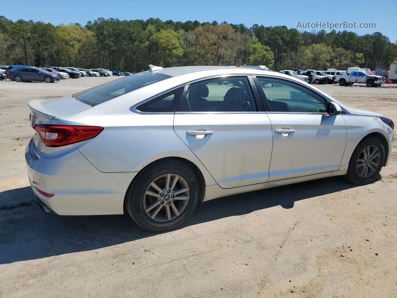 2017 Hyundai Sonata Se Silver vin: 5NPE24AF8HH571244