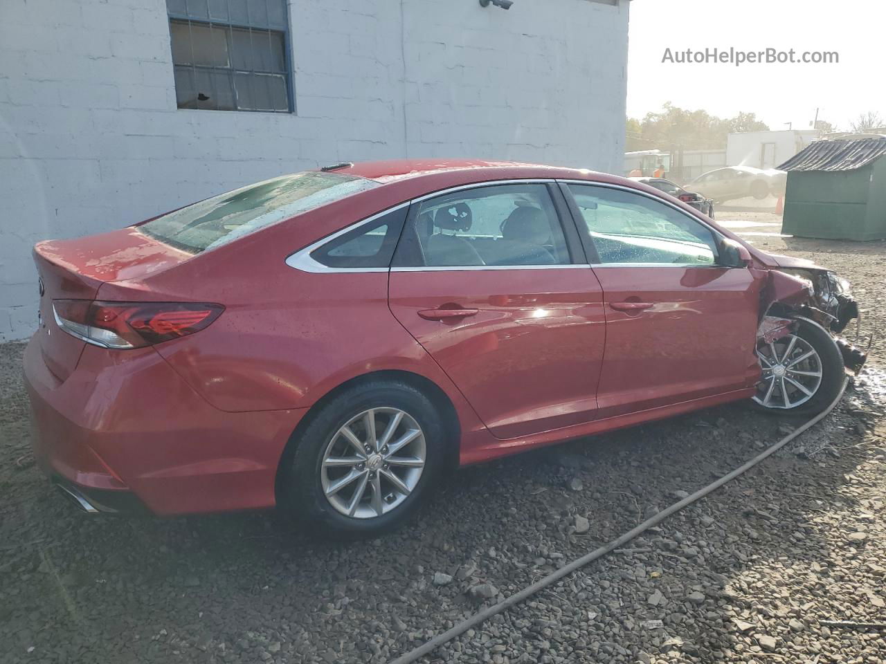 2018 Hyundai Sonata Se Red vin: 5NPE24AF8JH605303