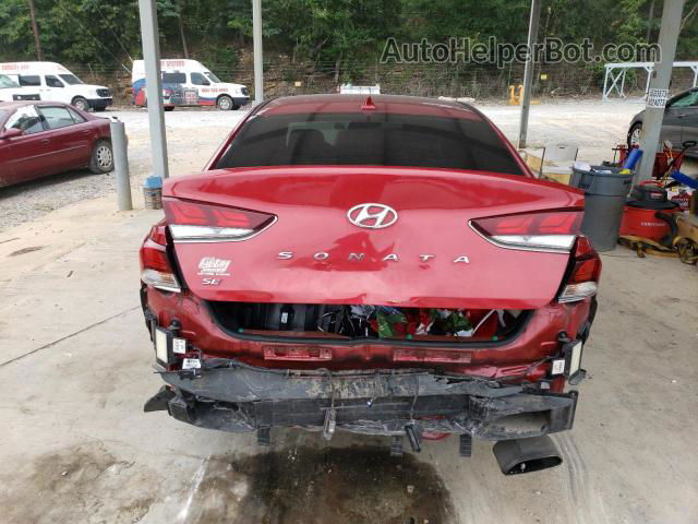 2018 Hyundai Sonata Se Red vin: 5NPE24AF8JH623610